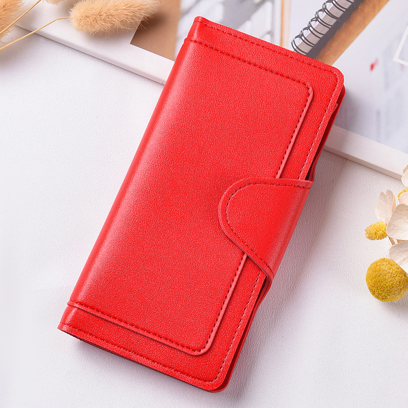 factory wholesale women's wallet long id card small change purse niche portable convenient multi-layer wallet Item Picture
