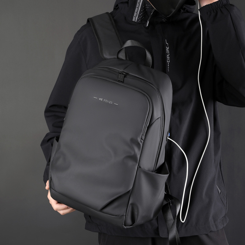 WEPOWER's new men's large-capacity computer backpack is a travel, outdoor, business and commuting backpack details Picture