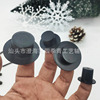 cross-border plastic clown hat christmas decoration mini hat snowman hat tall crown topper craft diy accessories Item Picture