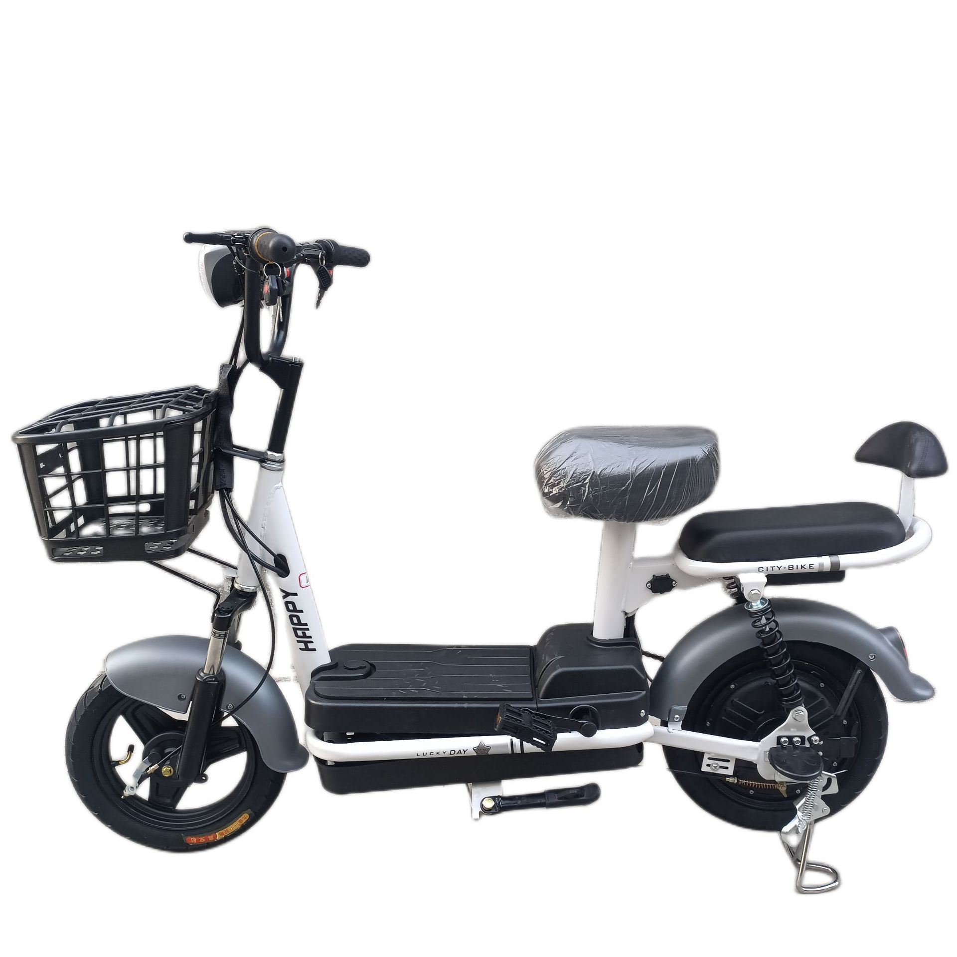 yadicalf new day same electric car men and women small battery car lithium battery lightweight electric bicycle Item Picture