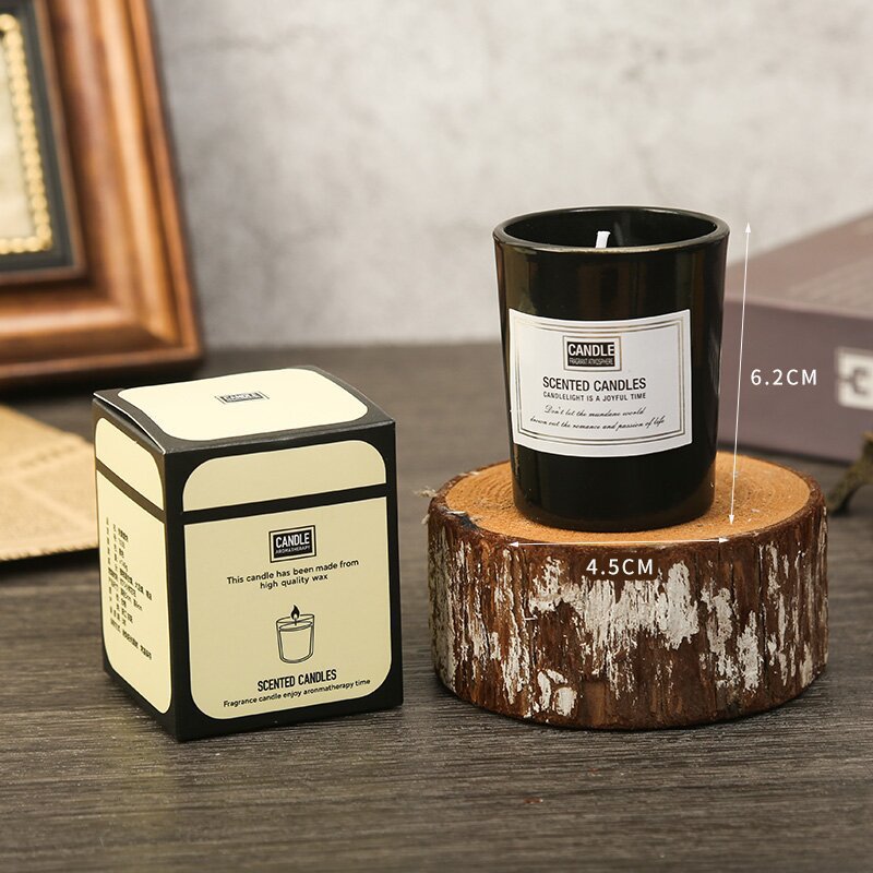 aromatherapy candle organic essence oil incense home indoor long-lasting high sense hand gift box bedroom shape gift Application Scenario