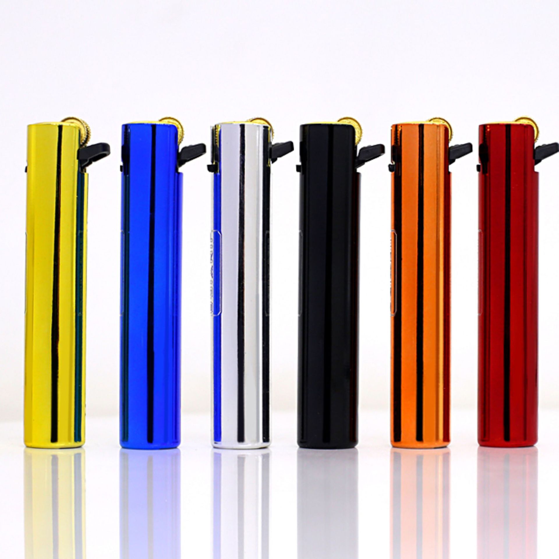 disposable advertising metal windproof lighter custom logo metal lighter laser engraving customized printing Item Picture