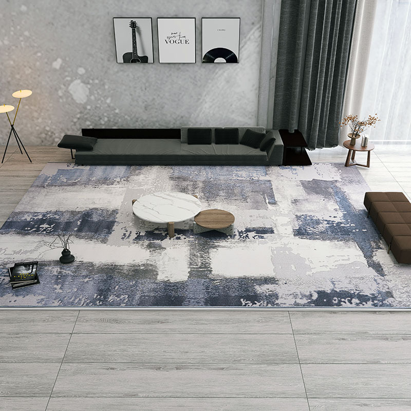 italian minimalist carpet living room coffee table carpet modern minimalist bedroom cream silent style advanced light luxury custom gray Item Picture