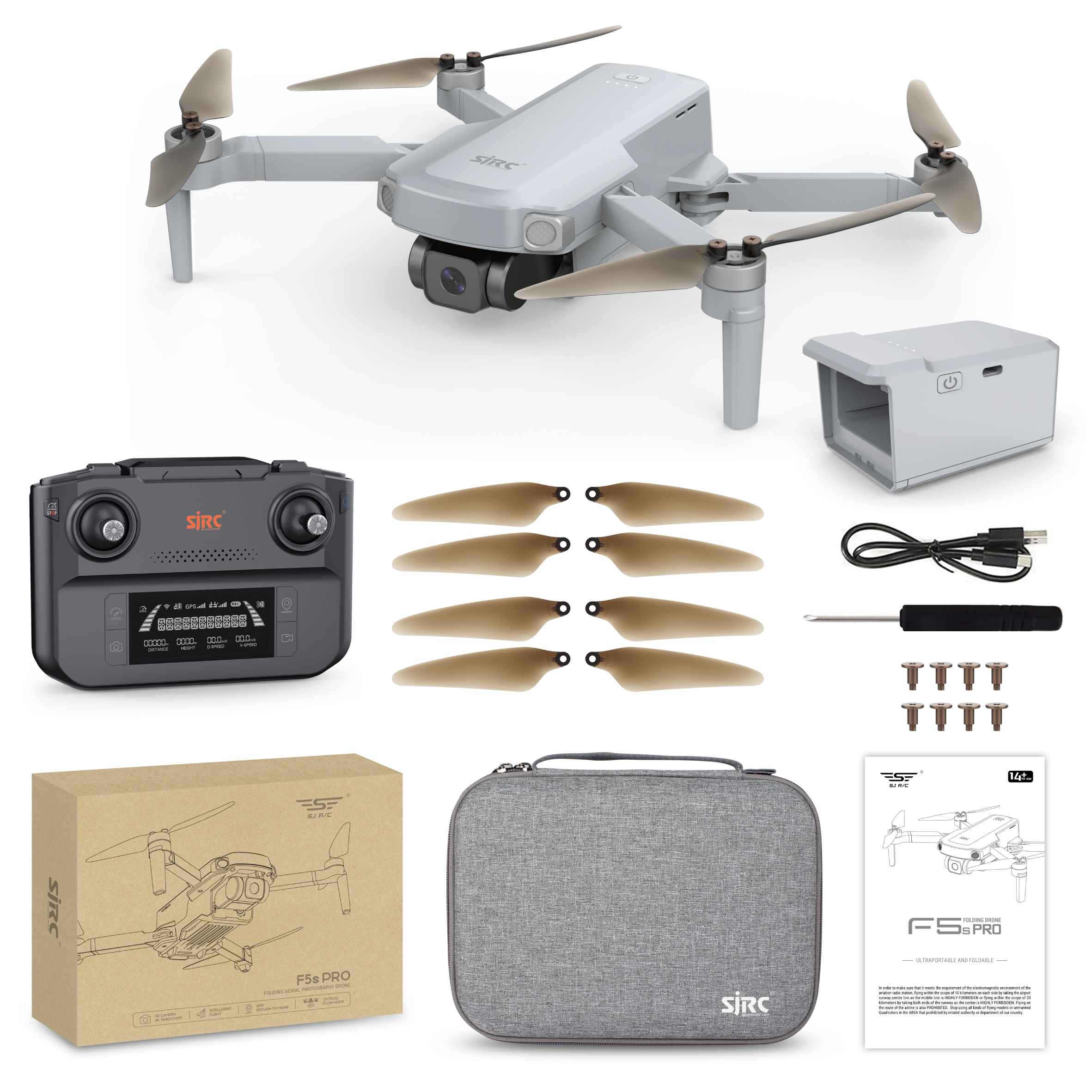 SJRC 世季科技/F5s PRO/GPS无人机/GPS DRONE图