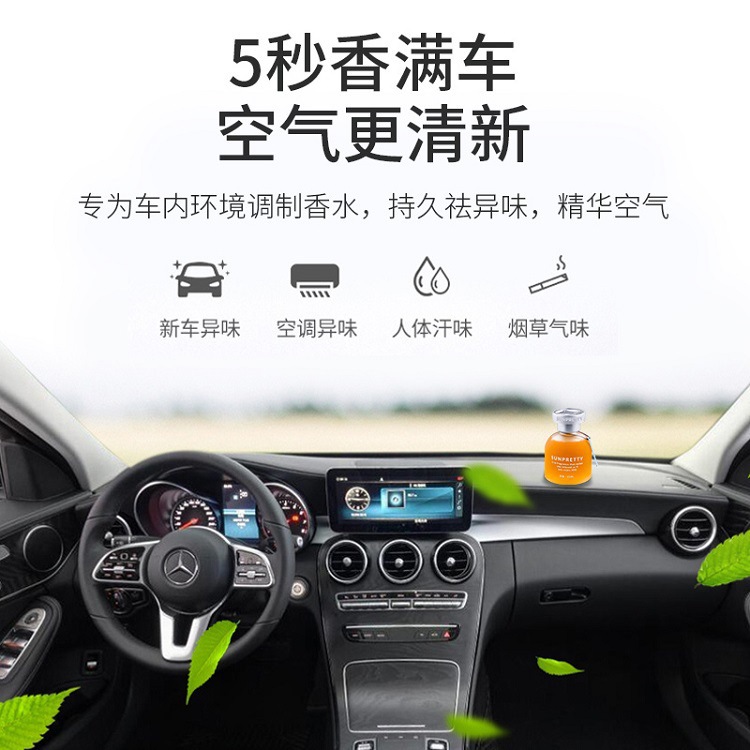 auto perfume car interior ornaments decoration indoor bedroom and toilet deodorant aroma fragrance rotating perfume small gift Application Scenario