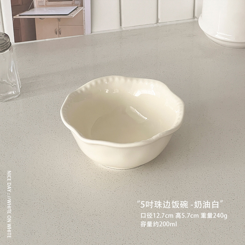 ins style tableware irregular plate dishes household ceramic plate high-grade vegetables salad dish pasta plate details Picture