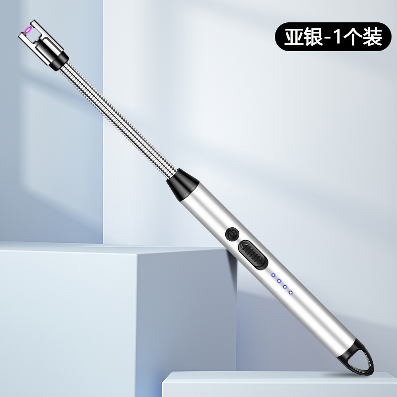 gas stove pulse igniter electronic gun gas stove lighter long handle charging cannon fireworks firecrackers artifact full figure