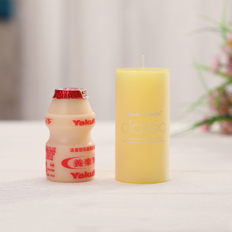 cylindrical candle aromatherapy candle fragrance candlestick small joss sticks creative home decoration gift can be wholesale Specification drawing