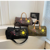 ur large capacity excursion bag company gift unisex fitness handbag printed shoulder crossbody bag Application Scenario