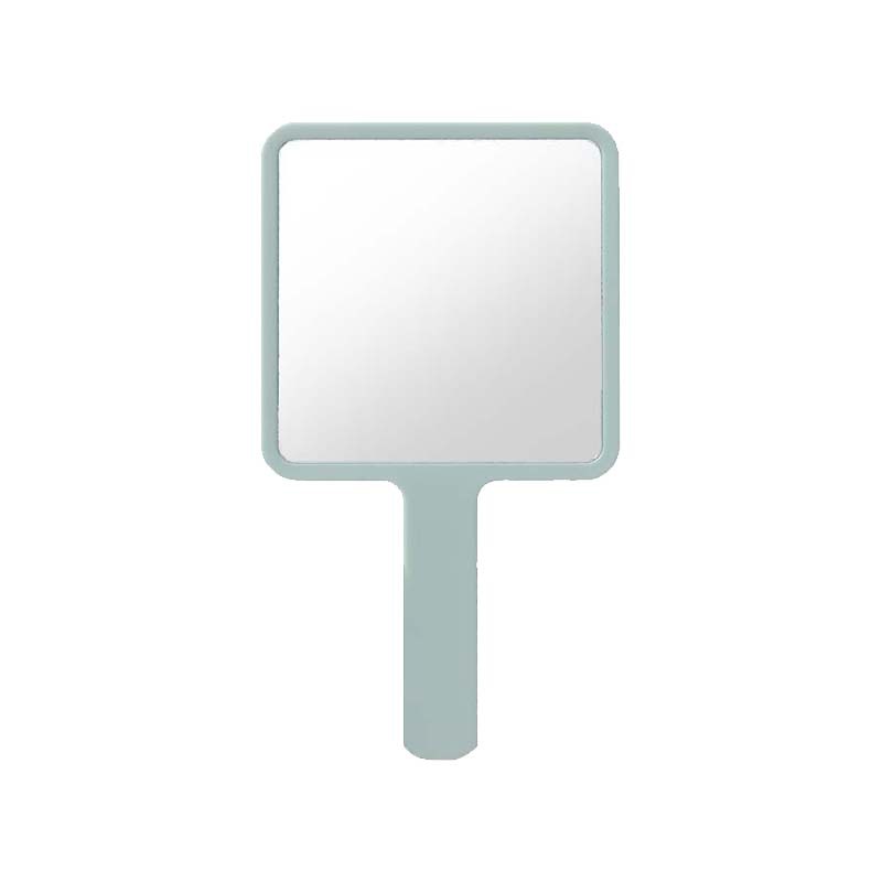 new 9*16 hand-hold mirror portable portable handheld mirror hd cosmetic mirror plastic cosmetic mirror printed logo small mirror Item Picture