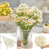 ins artificial flower little daisy bunch fake flower living room furnishings dining table chamomile ono chrysanthemum bouquet photography props full figure