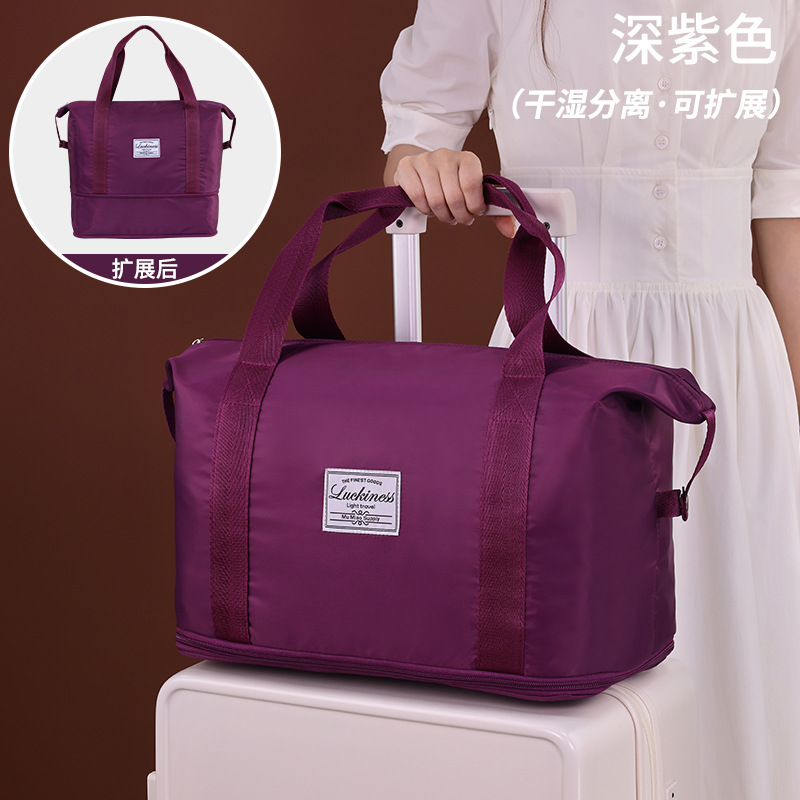 travel bag for women short-distance luggage bag portable large capacity storage bag foldable and portable travel bags buggy bag Item Picture
