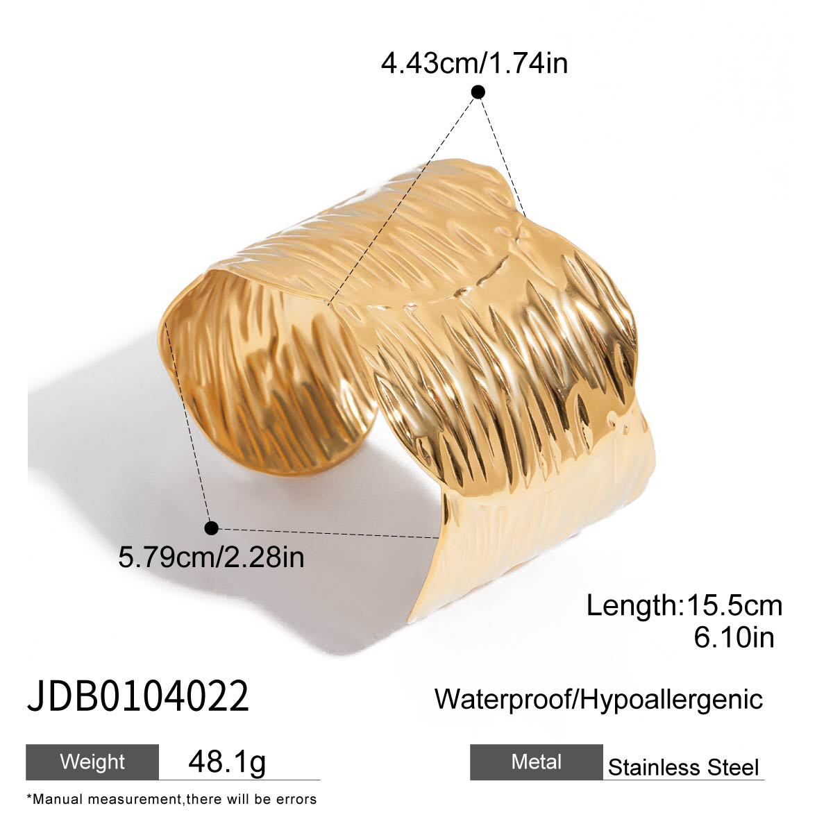 jie ding titanium steel no fading bracelet women's high-grade jewelry 18k gold-plated stainless steel ornament cross-border hot bracelet Application Scenario