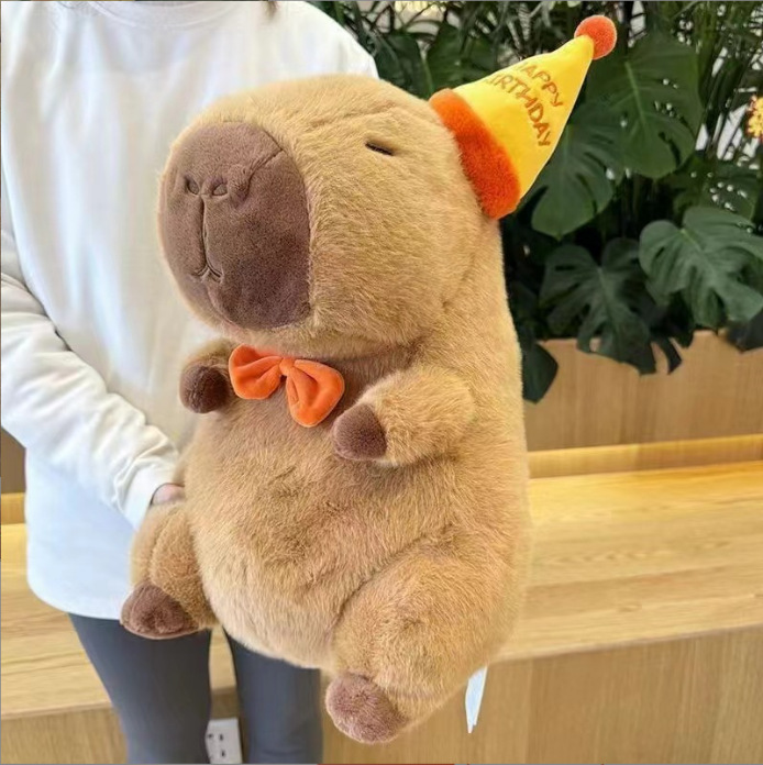 capabala plush doll capybara doll birthday gift plush toy wholesale cute doll wedding throws Application Scenario