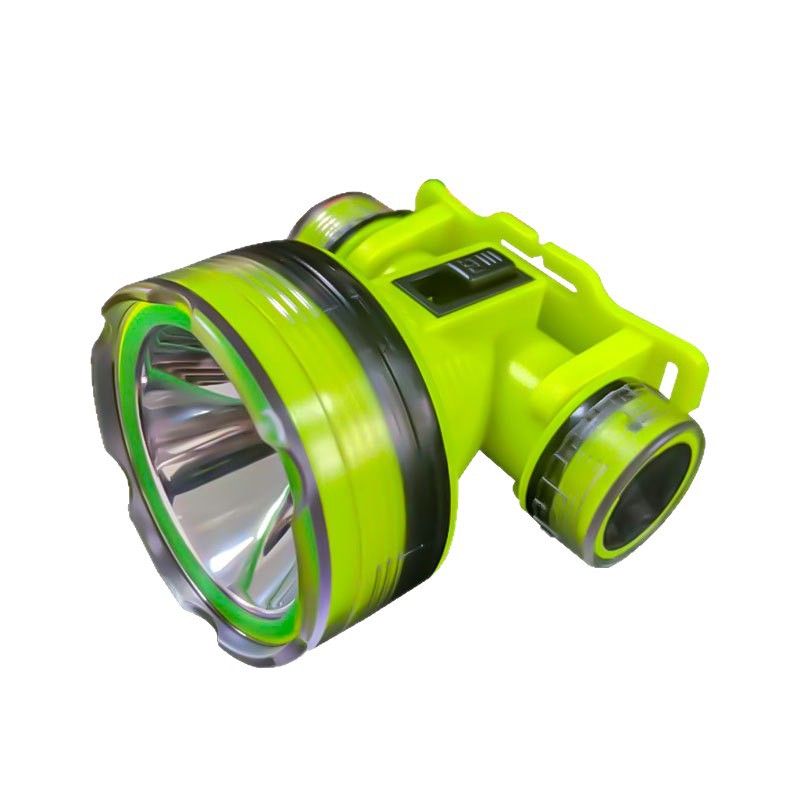 Fixed-focus diving headlamp, strong magnetic switch, strong light, long-lasting, head-mounted rechargeable battery, waterproof headlamp Item Picture