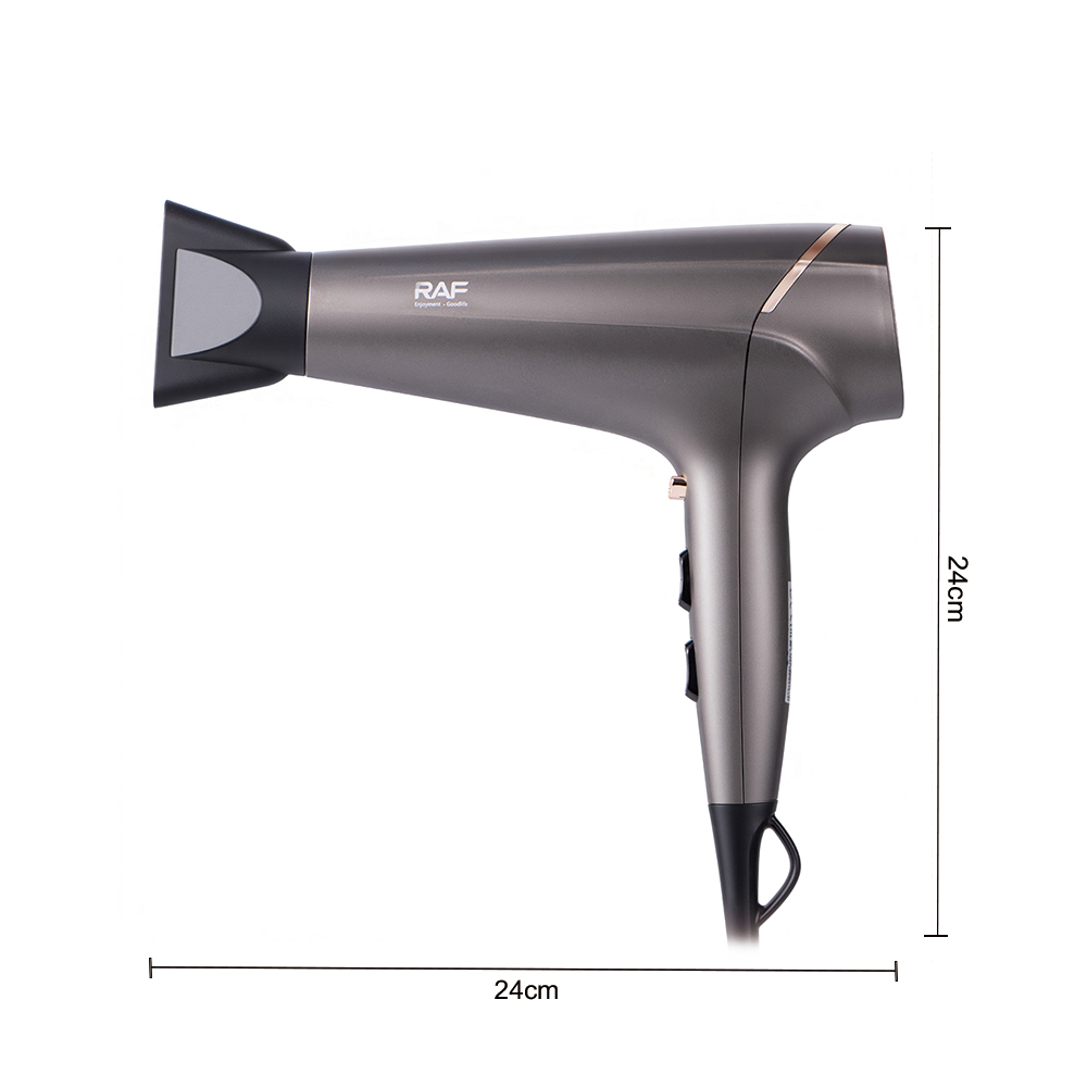 RAF European standard hair dryer 2200W hot and cold air hair dryer, high-power household hotel hair dryer, hair salon hair dryer pic 11