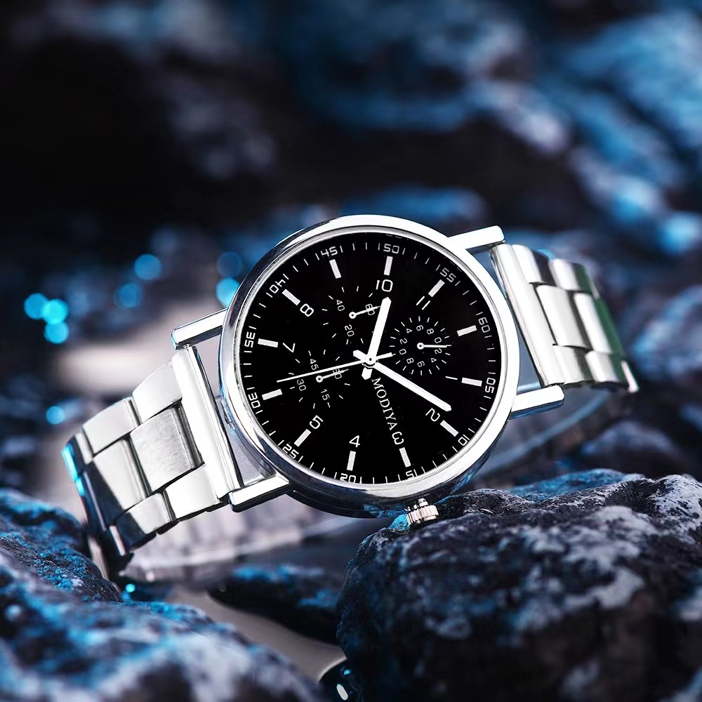 roman men's watch factory decoration simple cheap gift wholesale alloy with quartz men's watch full figure