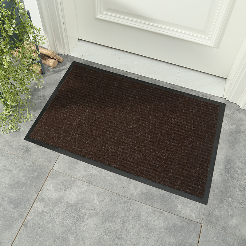 floor mat entry door entrance high-grade stain-resistant household kitchen bathroom non-slip pvc shop carpet absorbent ins full figure