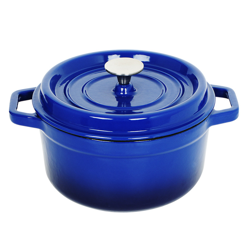 enamel pot cast iron pot thick soup pot cookware enamel pan one piece dropshipping factory collection round foreign trade set Application Scenario
