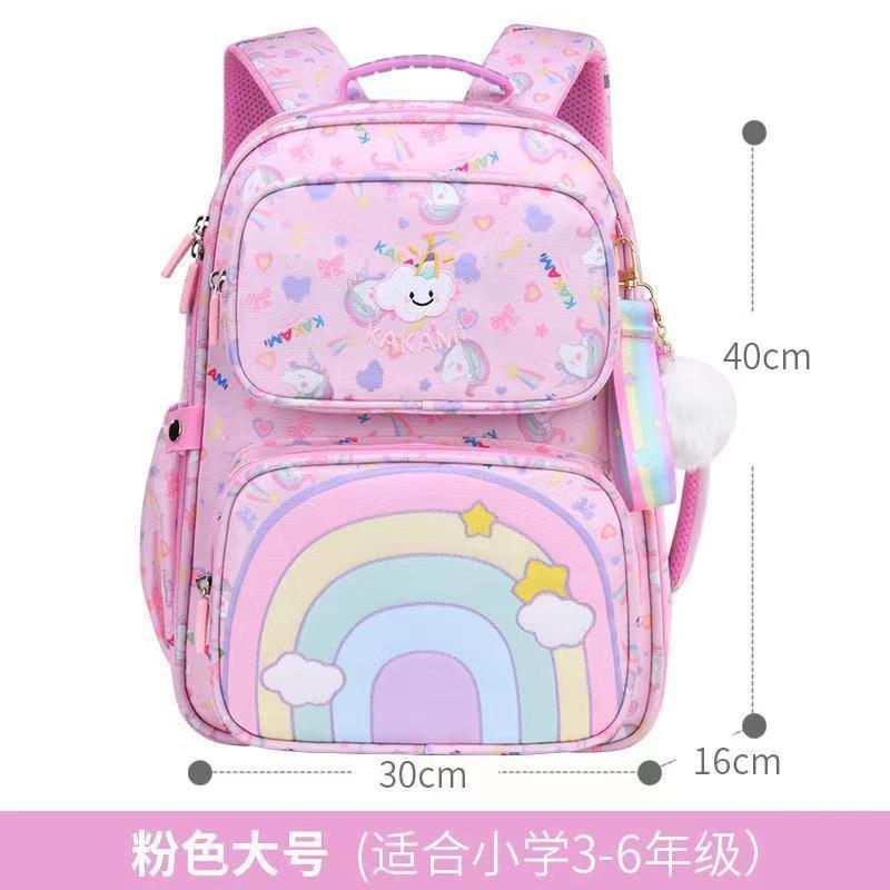 nylon schoolbag primary school student grade 3 to grade 6 children boy waterproof and lightweight spine protection backpack girl 6-12 years old Application Scenario