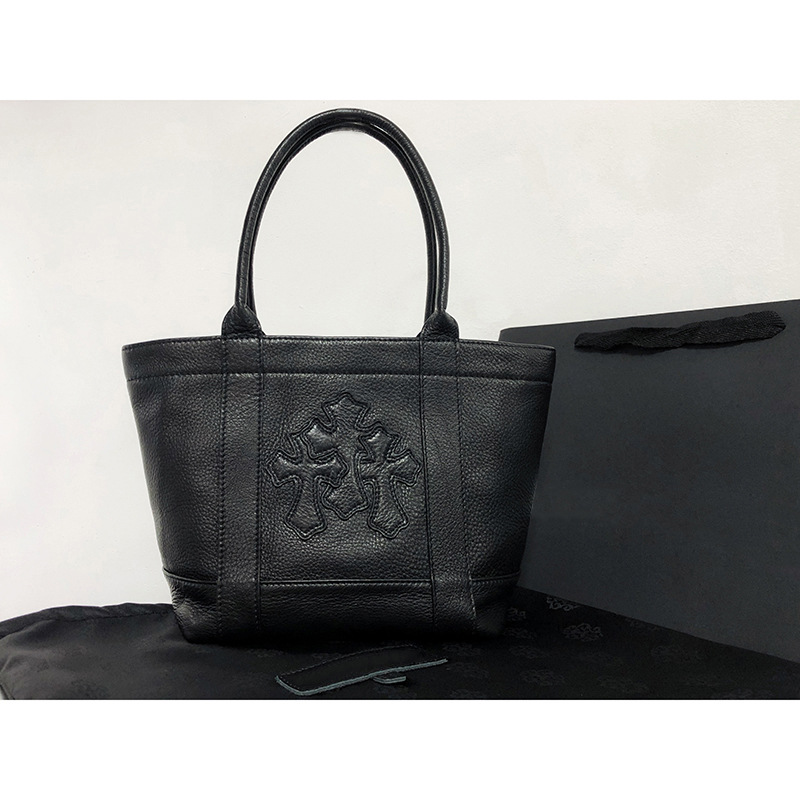 cross handbag small tote high-grade large capacity women's niche first layer cowhide crook crossbody bag all-matching full figure