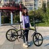 cross-border wholesale 20-inch aluminum alloy folding bicycle variable speed adult and children riding can be delivered on behalf of free installation spot Application Scenario
