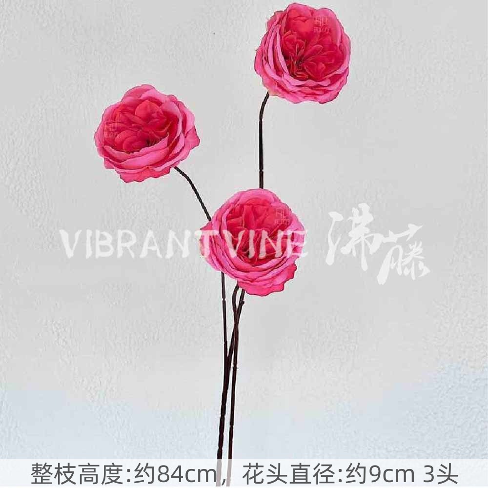 rose red artificial flower scene layout wedding hall road lead flower flower arrangement wedding room decoration artificial flowers fake flower landscape Item Picture