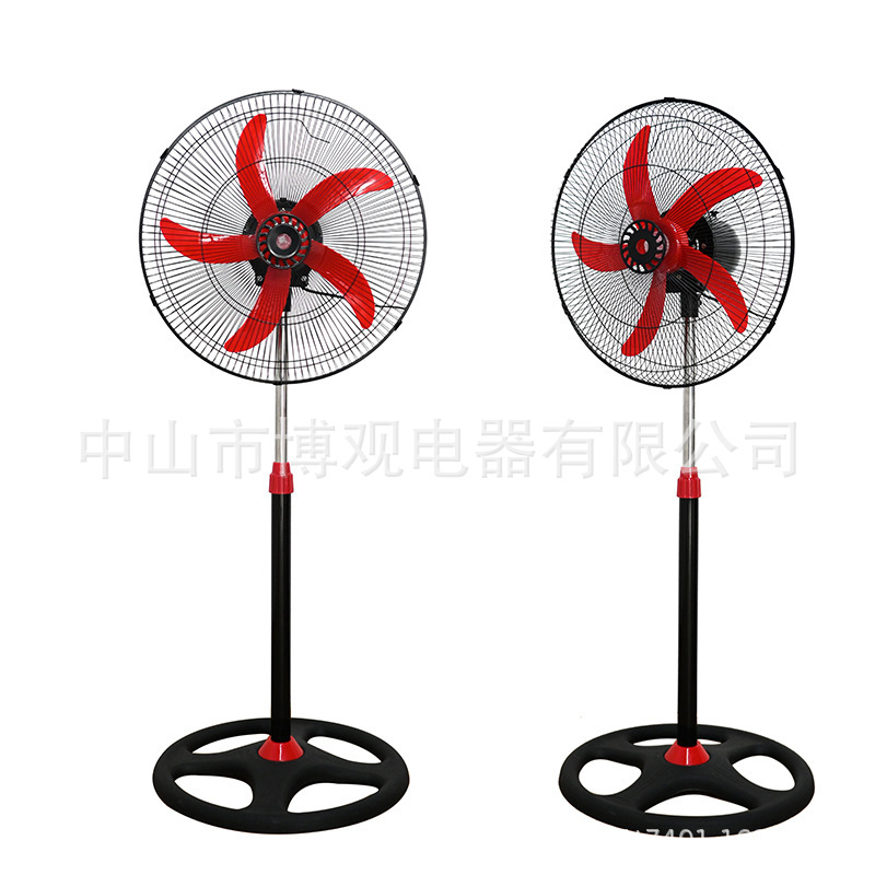 factory wholesale 18-inch three-in-one electric fan high-power vertical shaking head floor fan wall mounted fan south america 110v Specification drawing
