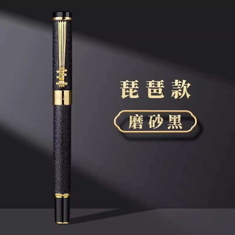 yongsheng pen six-piece set calligraphy practice hard-tipped pen replaceable ink sac ink suction art adult office writing free lettering details Picture