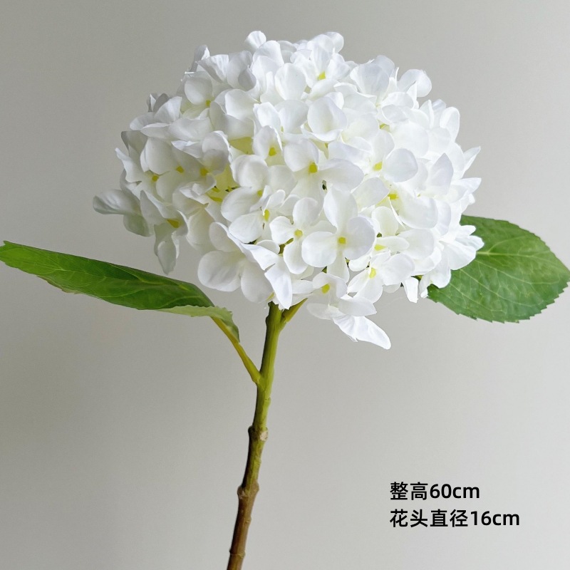 princess hydrangea artificial flower raw silk artificial flower bionic bouquet living room table decoration flower arrangement decorative flowers high sense full figure