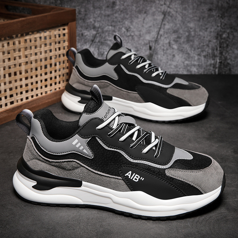 argan men's shoes fall leather surface sneakers men's versatile casual shoes running non-slip increased daddy tide shoes winter Application Scenario
