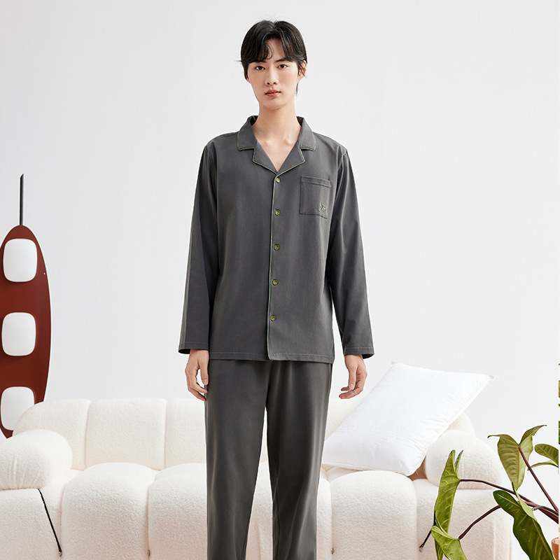 class a 220g cotton pajamas women's autumn thickening brushed warm ladies' homewear autumn and winter pajamas cotton suit Application Scenario