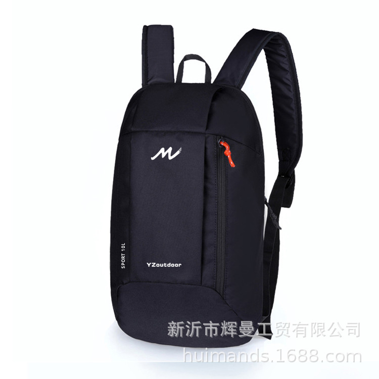 dikaze children's backpack student lightweight small bookbag men's and women's casual travel & outdoor backpack sports bag printing details Picture