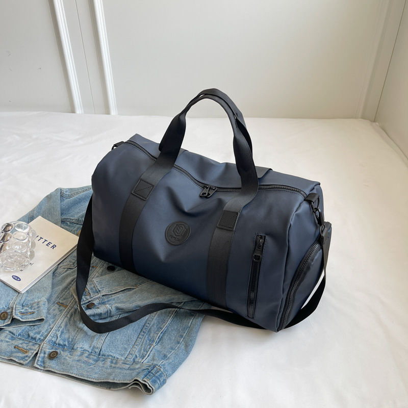 portable travel bag men's casual crossbody sports gym bag dry wet separation training bag women's business trip travel luggage bag full figure