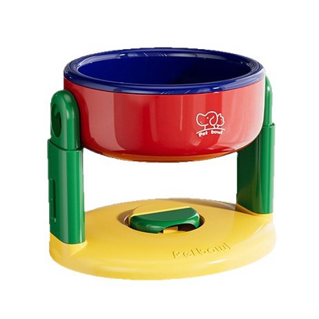 suction cup pet bowl lifting adjustable for cats and dogs protection cervical spine water bowl dog bowl oblique mouth tall bowl anti-tumble Item Picture