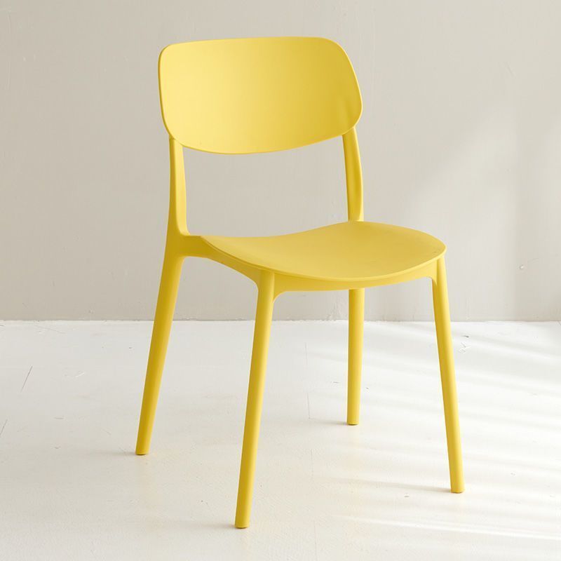 household minimalist living room armchair thick office chair conference chair leisure plastic dining chair adult plastic chair Application Scenario