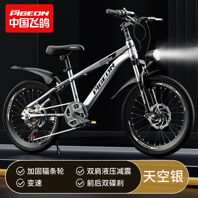 flying pigeon children's bicycle boy 6-12-15 years old junior high school student girl variable speed mountain bike Application Scenario
