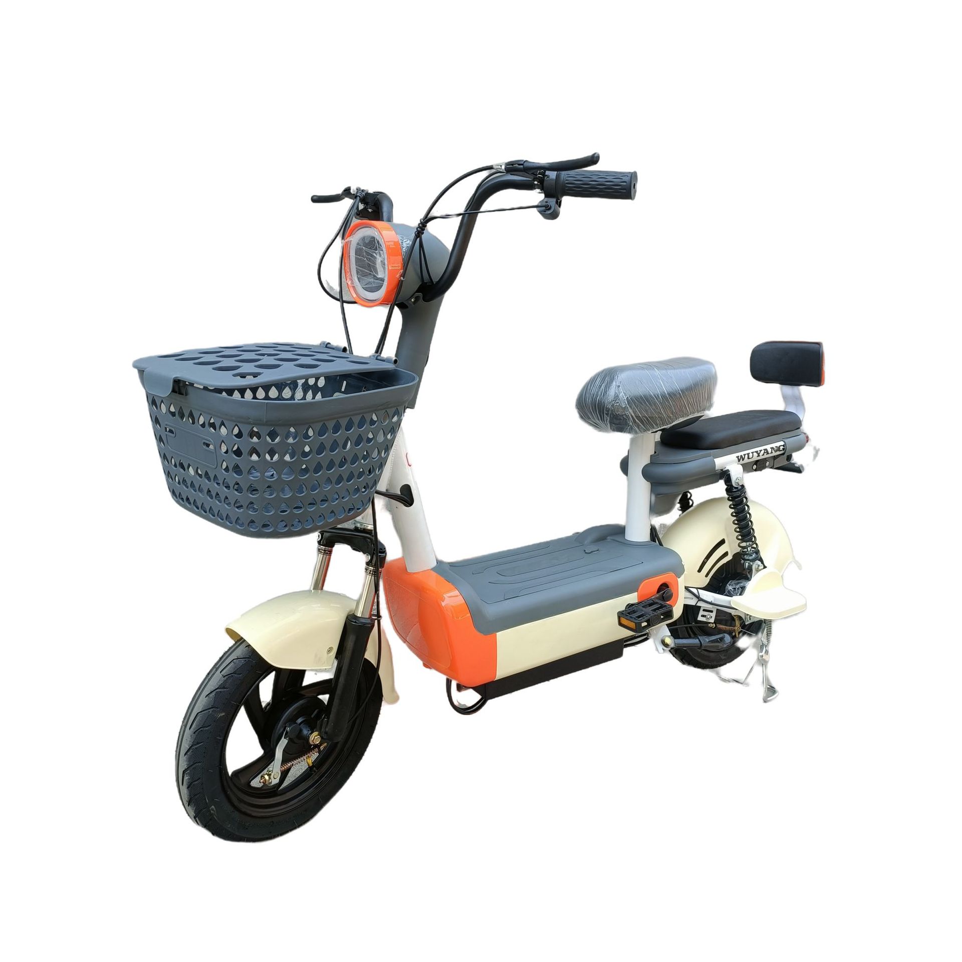 anshun riding electric car same 48v pedal help students small electric bicycle full figure