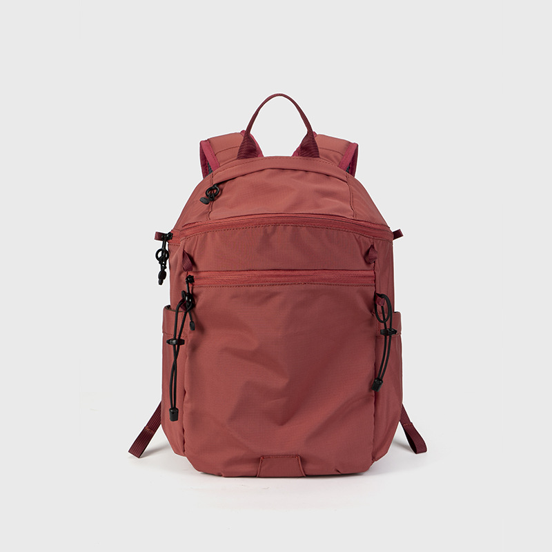 backpack portable outdoor travel leisure bag waterproof nylon cloth fashion travel hiking backpack women's schoolbag luggage bag Specification drawing