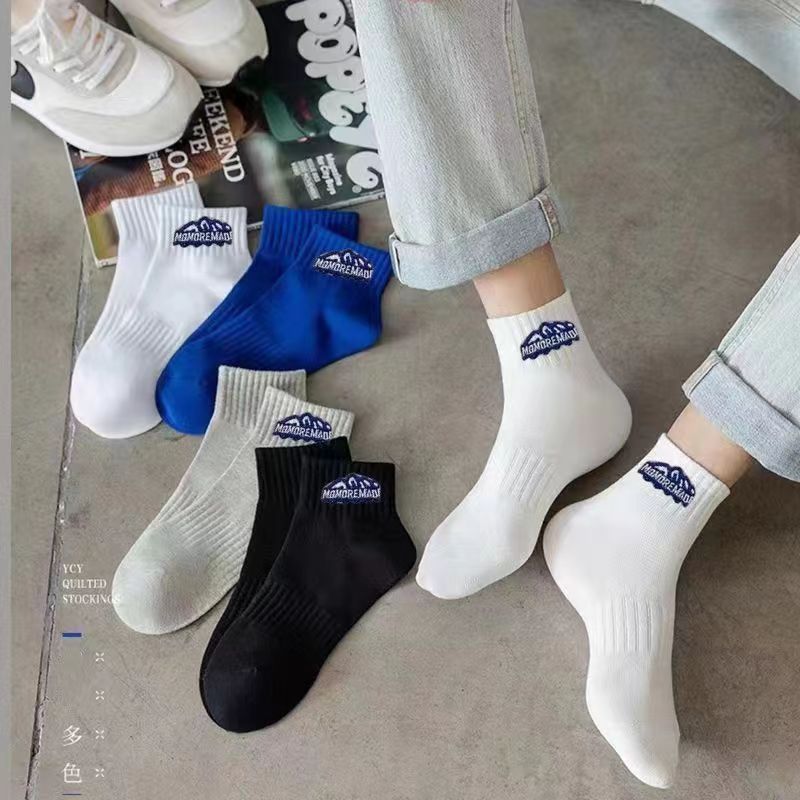 zhuji socks men's deodorant and sweat-absorbing thin ankle sock socks disposable socks summer men's wholesale summer cotton socks full figure