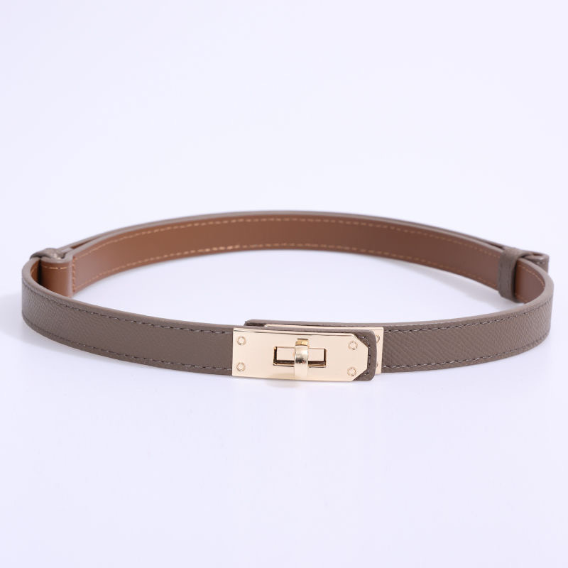kelly belt lock adjustable thin belt fashion all-match with business suit and dress decorative waist belt for women Application Scenario