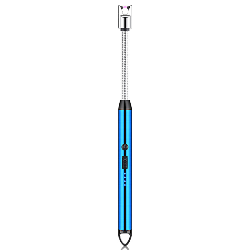 factory wholesale tpe-c interface usb kitchen stove igniter charging lighter windproof arc pulse burning torch full figure