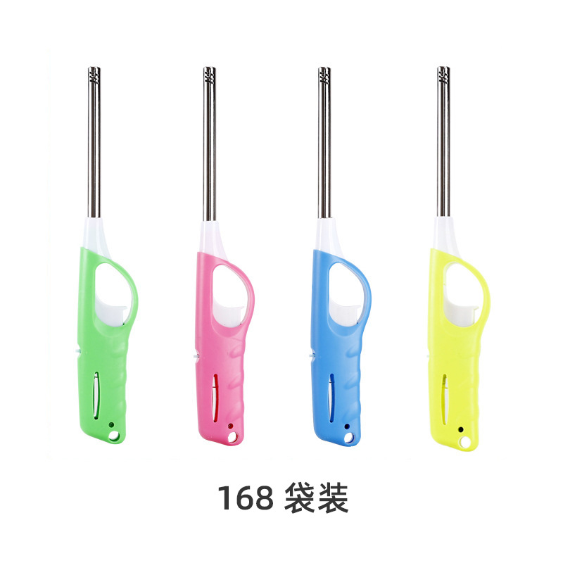one-piece batch new lengthened kitchen lighter household igniter outdoor barbecue gun lighter open flame burning torch Item Picture