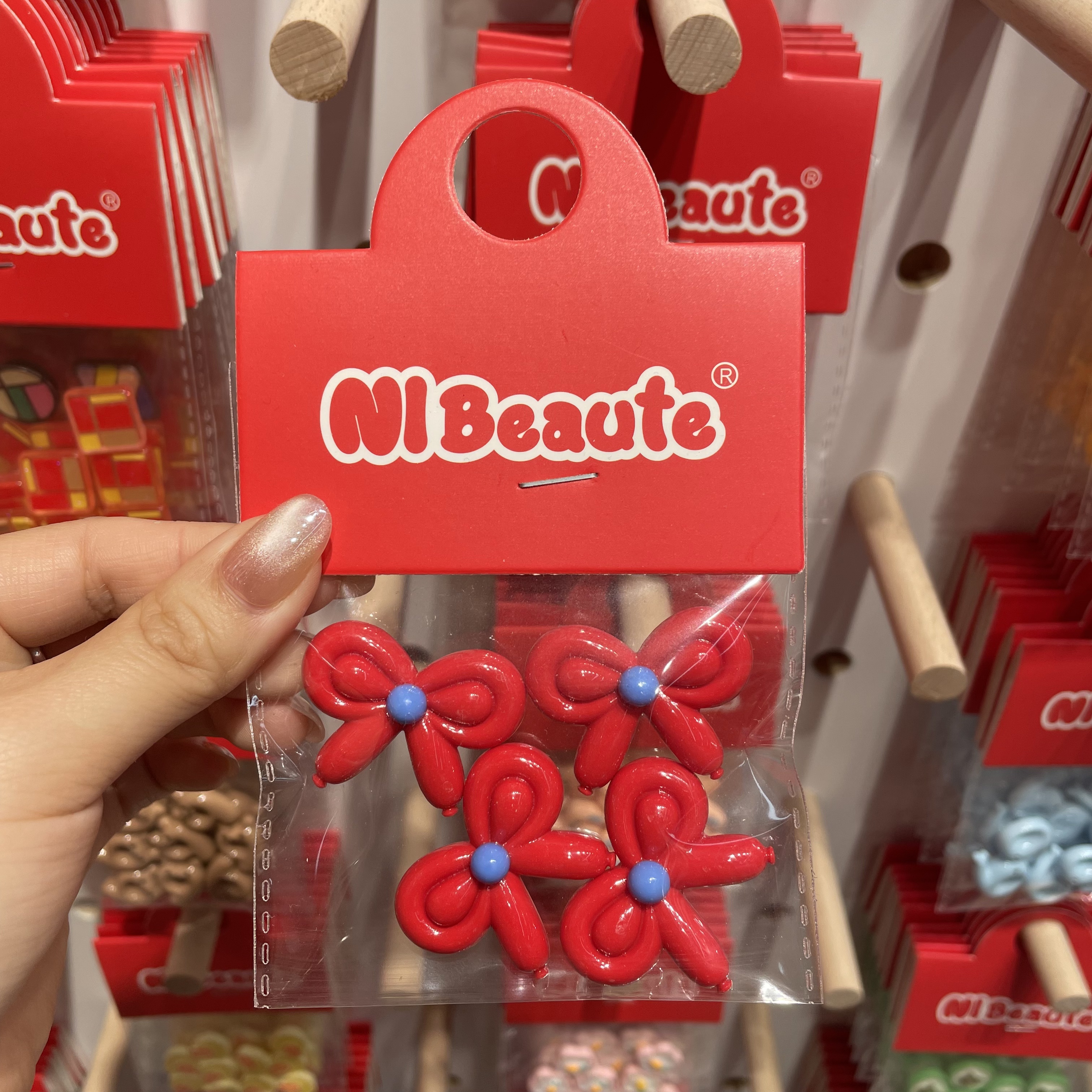 NIBeaute胖胖气球蝴蝶结～创意潮流玩具DIY套装