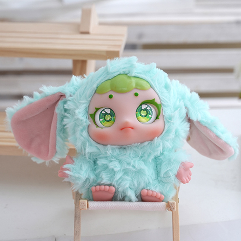 plush cute vinyl figurine wakuku little doll pendant wholesale toy hot sale internet celebrity trendy doll wholesale Item Picture