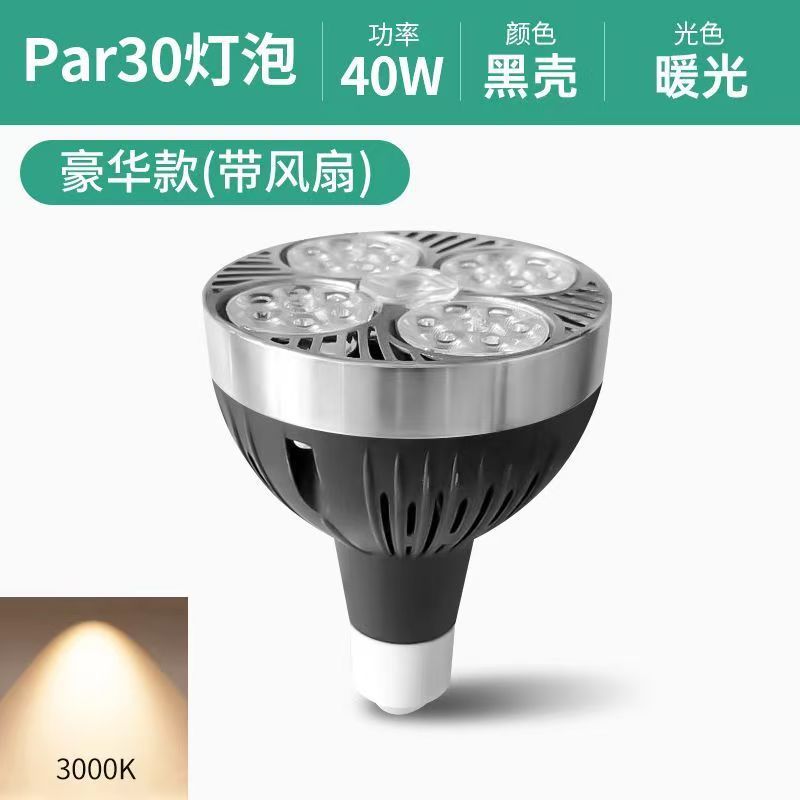 led par light wholesale cob light source bulb shop commercial par30 background track lamp e27 screw par bulb Application Scenario