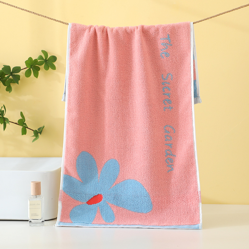 towel cotton class a absorbent lint-free independent packaging household face towel new year gift towel pure cotton details Picture