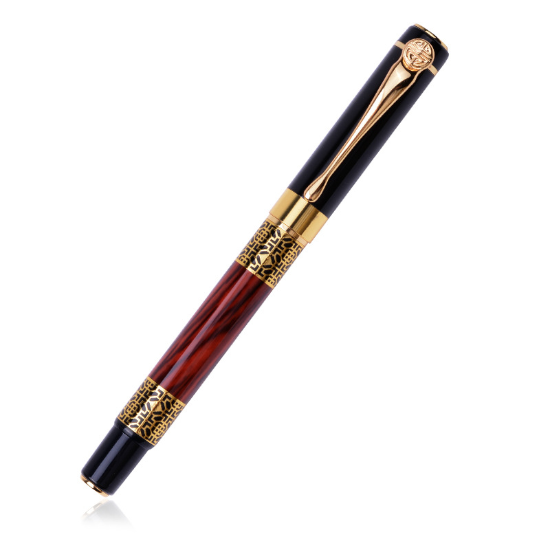 chinese style national fashion pen daming tip pen ink-absorbing integral gift pen advertising marker business pen Item Picture