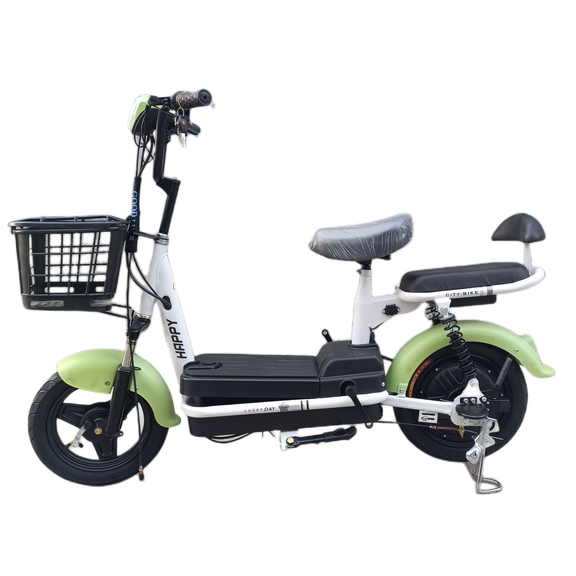 yadicalf new day same electric car men and women small battery car lithium battery lightweight electric bicycle full figure