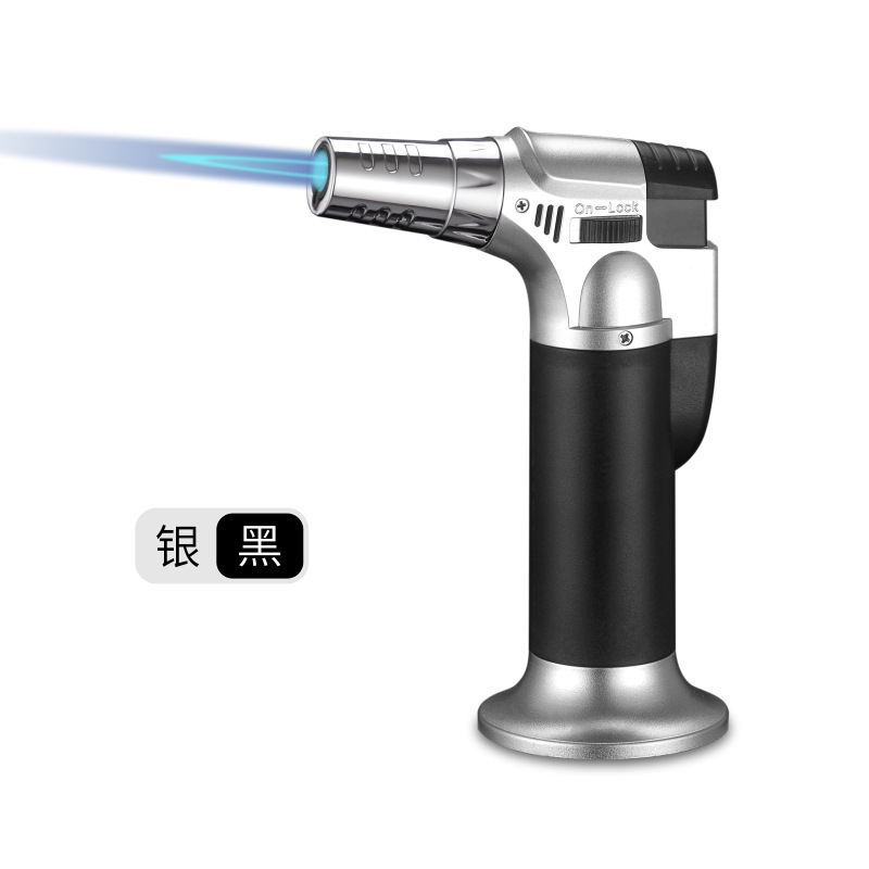 wholesale portable direct spray gun cigar lighter windproof high-grade barbecue durable moxibustion special igniter details Picture